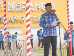 Pj Bupati Merangin Warning Para Kepala OPD Untuk Tingkatkan Kedisiplinan Pegawai Ikuti Apel Gabungan