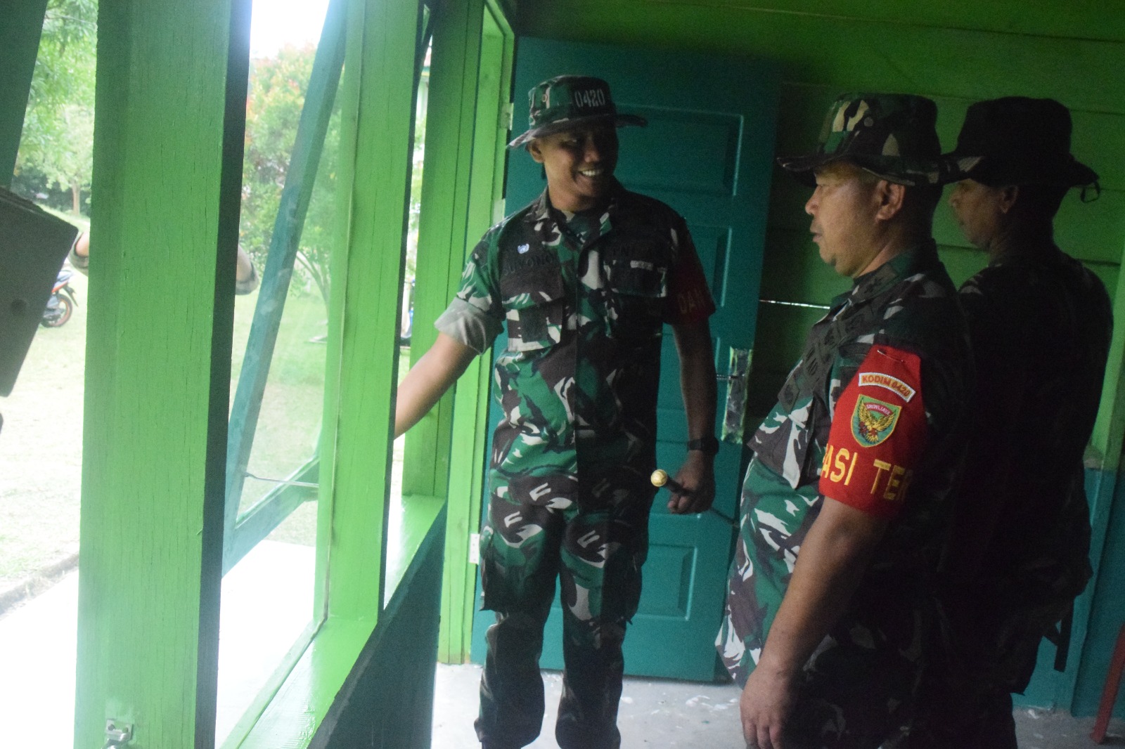 Dansatgas katakan pada anggota yang mengikuti TMMD,Setiap Pengerjaan Harus Menghasilkan Karya Yang Bagus