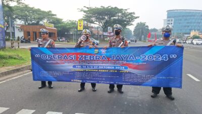 Seminggu Operasi Zebra, Polres Tangsel Tindak 256 Pelanggar Lalulintas