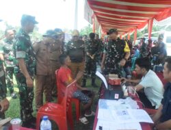 Ketua Tim Wasev Cek Lokasi TMMD ke 122 Kodim 0420 Sarko