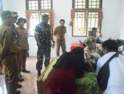 Tim Wasev Mabesad Kunjungi Sunat Massal TMMD Ke-122 Kodim 0420/Sarko