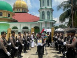 Polres Sarolangun Berduka,Bripka. Husfandi Husein Bhabinkamtibmas Polsek Sarolangun Tutup Usia