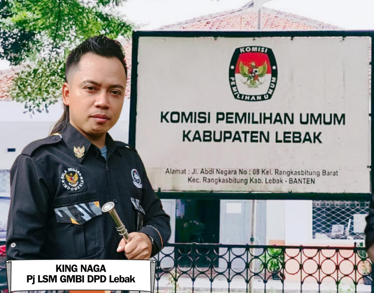 King Naga Soroti KPU Lebak, Tak Ada Air Mineral Untuk Tamu Undangan Pada Acara Debat Pasangan Cabub-Cawabub.