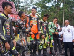 Pj Bupati Merangin Tutup Roadrace 2024 Ega Sipon Juara Pertama Bebek Modifikasi 04 tak 150 CC