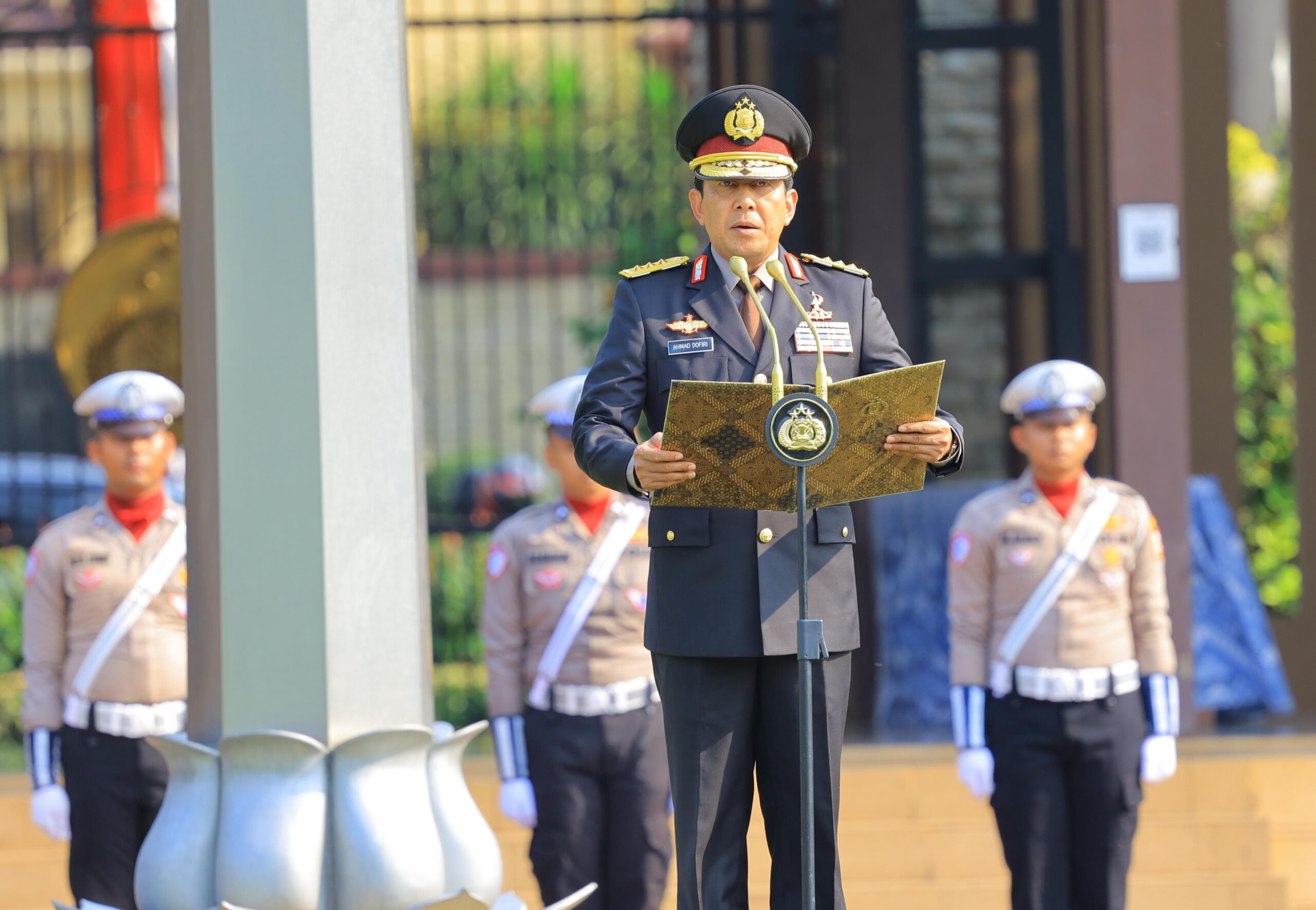 Mabes Polri Gelar Upacara Sumpah  Pemudah : Indeks Pembangunan Pemudah Harus Ditingkatkan