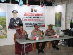 Cooling System Jelang Pilkada, Kapolres Tebo Gelar Silaturahmi Dengan Awak Media Se-Kabupaten Tebo