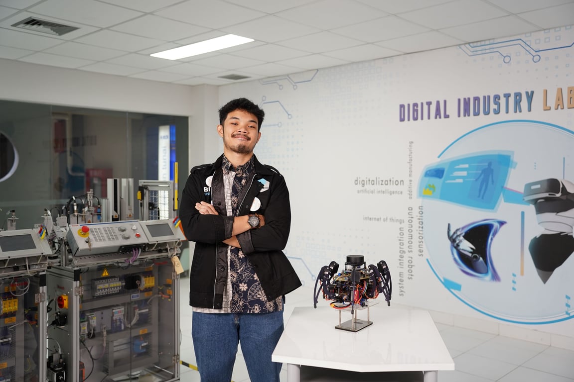 Barachinida, Robot Karya Mahasiswa Computer Engineering BINUS UNIVERSITY Buat Navigasi Otomatis di Era Digital