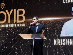 Krishna Chieppa Wins Ten Outstanding Youth in Bali Award for Moral and Environmental Leadership