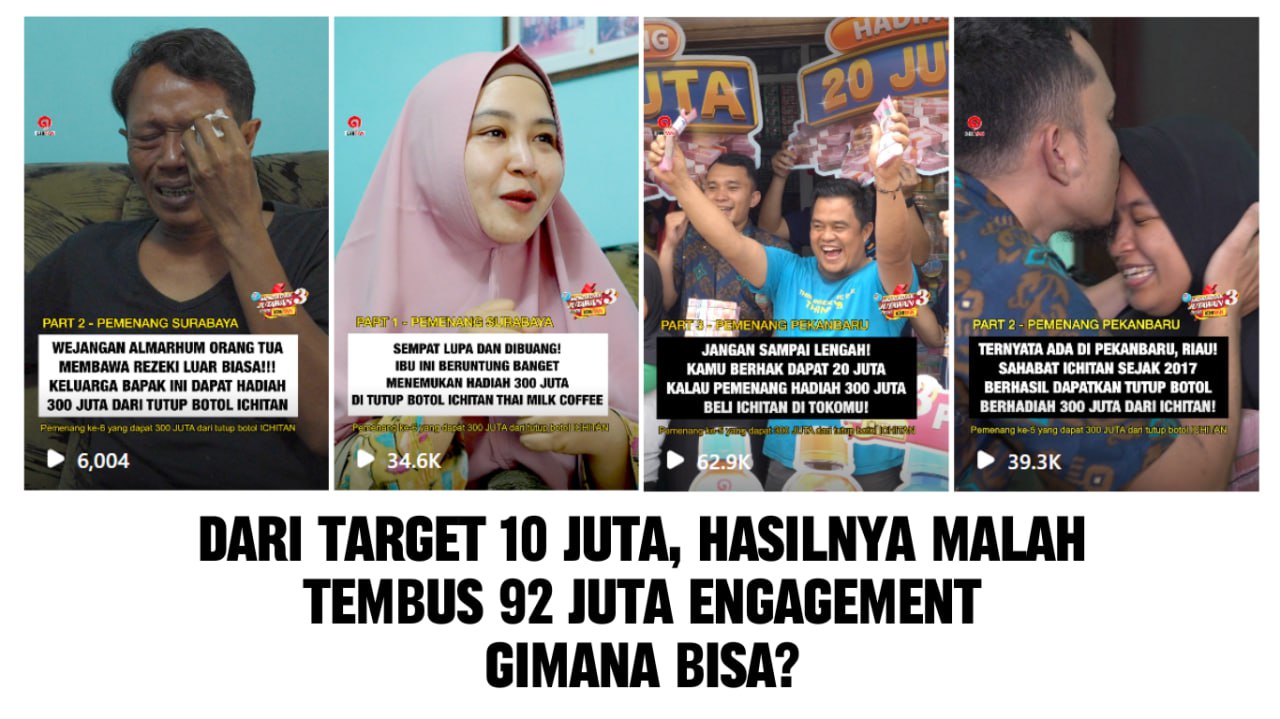 Marketing Viral Ichitan, Sukses Tembus 92 Juta Engagement Gara-gara Ini