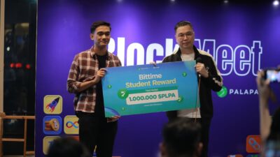 Bittime Student Rewards Bagikan Total 41.250 Token Palapa ($PLPA)