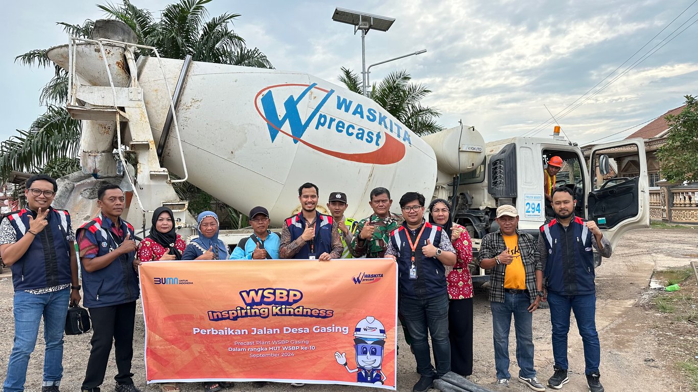 WSBP Gelar 10 Kegiatan Tanggung Jawab Sosial dan Lingkungan (TJSL) dalam Rangka HUT ke-10