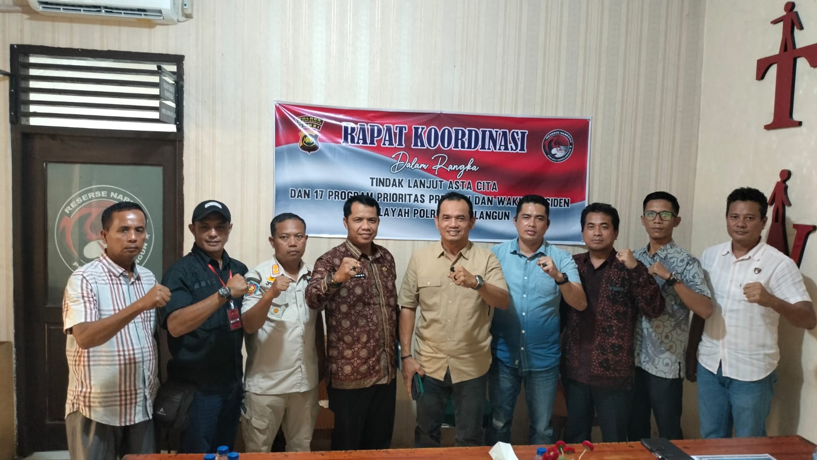 Polres Sarolangun Berencana Kembali Bentuk Kampung Anti Narkoba, Polres Sarolangun Ajak Stake Holder Diskusi