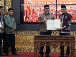 Soal PKB, BBNKB dan MBLB, Sekda Merangin Teken MoU