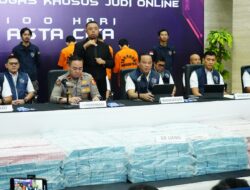 Sita Rp 78,1 miliar Dari Judi Online Internasional, Komitmen Polri Atas  Asta Cita Presiden Prabowo