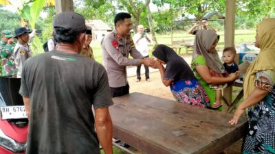 Kapolres Sarolangun Himbau Kades Jangan Takut Melaporkan Bila Ada Pelaku Narkotika Diwilayahnya