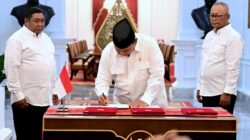 Presiden RI Prabowo Sugianto Mendatangani Tentang Penghapusan Piutang Macet