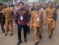 Pj Bupati Hadiri Rakornas Kepala Daerah di SICC Bogor, Jawa Barat Dapat Pengarahan dari Tujuh Menteri Koordinator Kabinet Merah Putih.