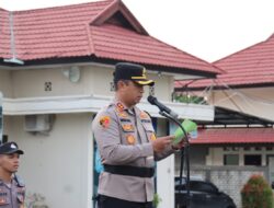 Kapolres Tebo Pimpin  Upacara Pembukaan Siswa Diktuk Bintara Polri Gelombangan II  T. A. 2024