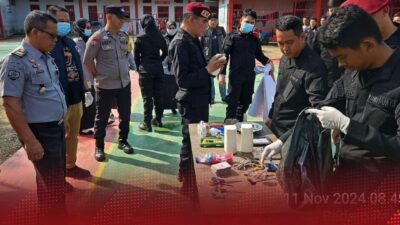 Razia Gabungan Antisipasi Peredaran Narkoba Dan Barang Terlarang Di Lapas Tebo Dalam Rangka Mendukung Asta Cita Presiden RI