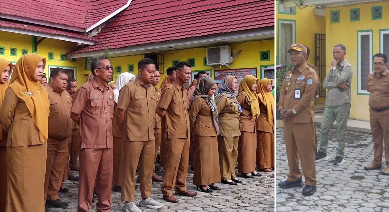 Pegawai Kocar Kacir, Pj Bupati Sidak Kantor Dikbud Jangcik Mohza: Sejarah Tak Pernah Mencatat Orang Berhasil karena Tidur