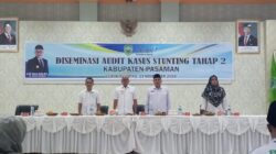 Pantau Hasil Kerja TPPS , Pjs Bupati Pasaman Buka Diseminasi Audit Kasus Stunting Tahap 2 ( dua )