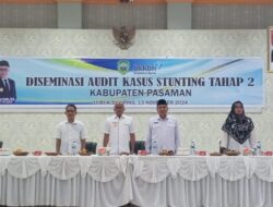 Pantau Hasil Kerja TPPS , Pjs Bupati Pasaman Buka Diseminasi Audit Kasus Stunting Tahap 2 ( dua )