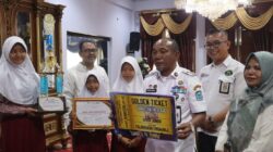 Pj Bupati Bersyukur SD N 253 Juara Marching Band 2024 Tingkat Provinsi Jambi di Kota Jambi