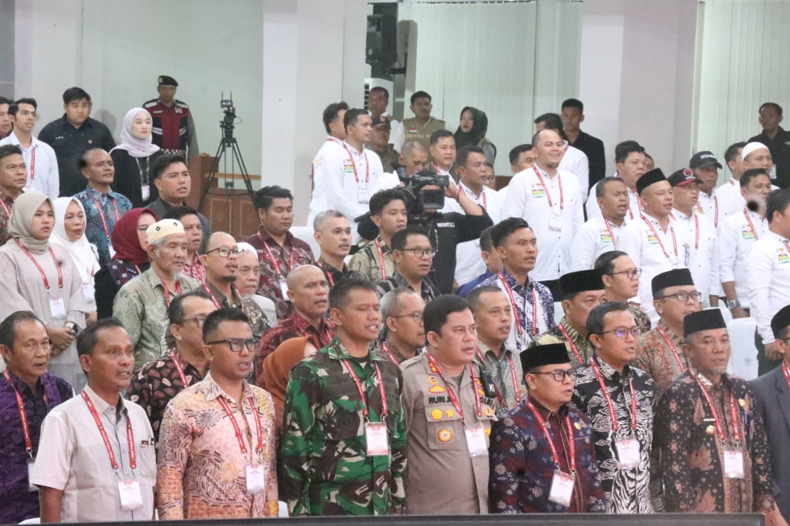 Polres Merangin Kerahkan 115 Personel untuk Sukseskan Jalannya Debat Terbuka Cabup dan Cawabup Merangin