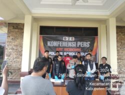 Tim Macan Pseko Satreskrim Polres Sarolangun Amankan JA “diduga” Melarikan Gadis Dibawah Umur.