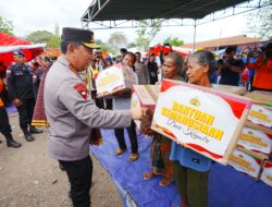 Tinjau Posko Pengungsian Erupsi Lewotobi, Kapolri Pastikan Pelayanan Dan Kebutuhan Warga