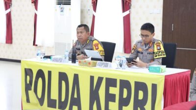 POLDA KEPRI IKUTI KEGIATAN GLADI POSKO OLAH TAKTIS STRATEGIS OMP 2024 YANG DISELENGGARAKAN OLEH STAMAOPS MABES POLRI