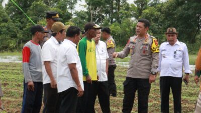 Kapolres Sarolangun ikuti Zoom Meeting Launching Gugus dalam Rangka Polri Mendukung Ketahanan Pangan Nasional Serentak Seluruh Indonesia