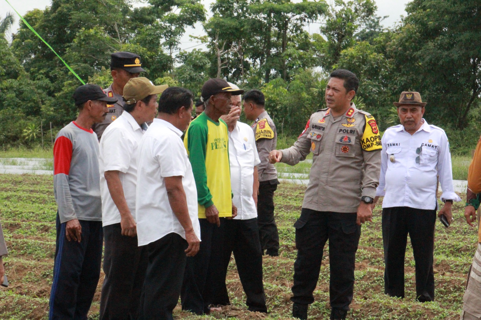 Kapolres Sarolangun ikuti Zoom Meeting Launching Gugus dalam Rangka Polri Mendukung Ketahanan Pangan Nasional Serentak Seluruh Indonesia