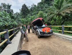 Seorang Pria di Duga Hanyut di Aliran Deras Sungai Maras,Jajaran Polsek Lembah Masurai Bersama Tim SAR Gabungan Upayakan Pencarian 