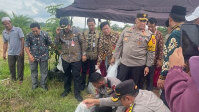 Pesan Waka Polda Jambi,Tolong Lahan ketahanan Pangan dan Kolam Ikan Air Tawar di Wilayah Hukum Polres Sarolangun dijaga