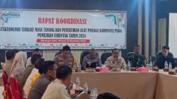 Dandim 0420/Sarko Hadiri Rapat Koordinasi STAKEHOLDER tentang Masa Tenang dan Penertiban Alat Peraga Kampanye