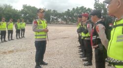 AKBP Budi Prasetya Pimpin Apel Persiapan Personil PAM TPS dan Pendistribusian Logistik 