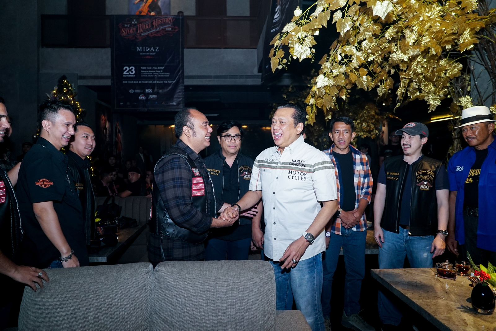 Hadiri Anniversary HOG Indomobil Jakarta Chapter, Bamsoet Ajak Komunitas Motor Besar Menjadi Pelopor Keselamatan Berkendara