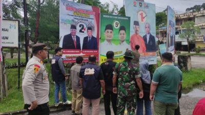 Danramil 420-04/Sarolangun Hadiri Apel Kesiapan Penertiban APK Pilkada 2024 di Kabupaten Sarolangun