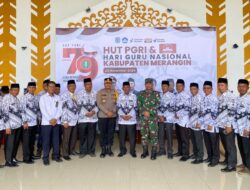 Momen Istimewa, Pasi Pers Kodim 0420/Sarko Hadiri Hari Guru Nasional di Kabupaten Merangin