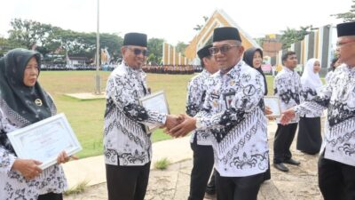 Pemkab Merangin Peringati Hari Guru Nasional 2024 Pj Bupati: Guru Tak Hanya Agen Pembelajaran, Tapi Juga Agen Peradaban