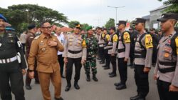 Amankan Pilkada Serentak Tahun 2024, Polres Lebak gelar Apel Pergeseran Pasukan PAM TPS di Alun-alun Rangkasbitung