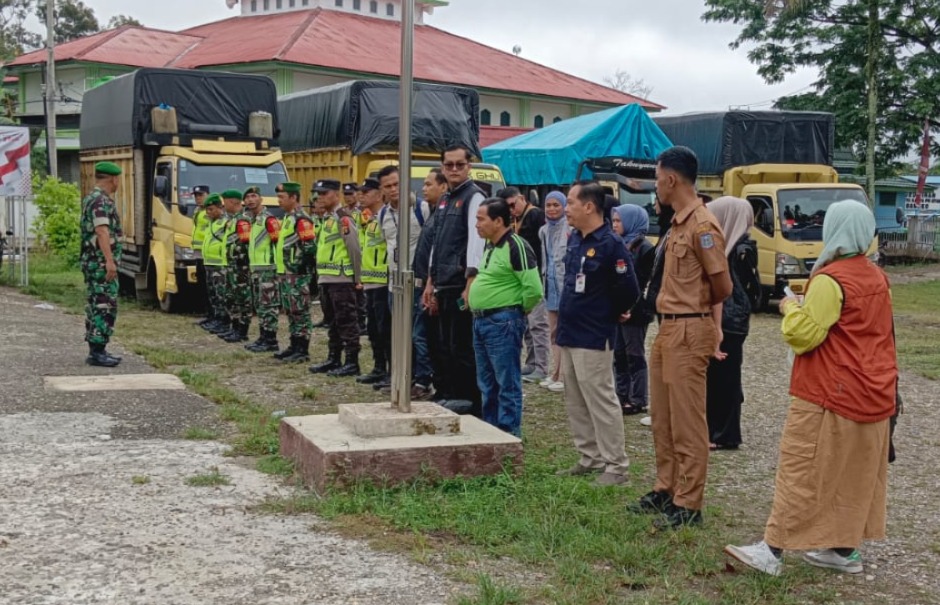 Mayor Arm Adi Hernizam Pastikan Pendistribusian Logistik Pilkada Merangin 2024 Berjalan Lancar