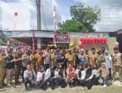 Pamatwil bersama Kapolres Sarolangun Kunjungi persiapan bersifat Kegiatan Kamtibmas di TPS Pasar Singkut.