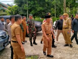 Dandim 0420/Sarko Bersama Forkopimda Sarolangun Lakukan Peninjauan TPS Menjelang Pemilihan Kepala Daerah 2024