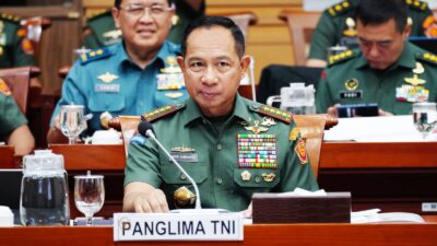 Panglima TNI Hadiri Rapat Kerja Bersama Komisi I DPR RI Bahas Kesiapan Pilkada Serentak 2024