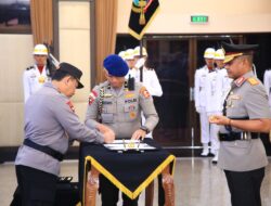 Kapolri Pimpin Serah Terima Jabatan 6 Pejabat Tinggi  Polri