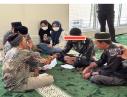 Polres Kerinci Pasilitasi Tahanan nya Inisial MN 21 Tahun Menikah Secara Syah diMasjid Nurul Amin