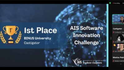 Mahasiswa School of Information Systems BINUS UNIVERSITY Berhasil Menjadi Digital Changemaker di AIS Software Innovation Challenge 2024