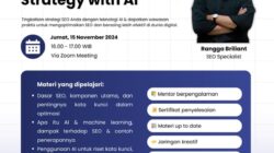 Kenalkan AI dalam Strategi Digital Marketing, MAXY Academy Gelar Webinar SEO dengan AI Gratis